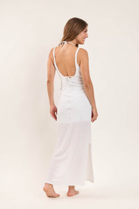 Model Back: Rio De Sol Vestido De Praia Memphis-White Saida Yara