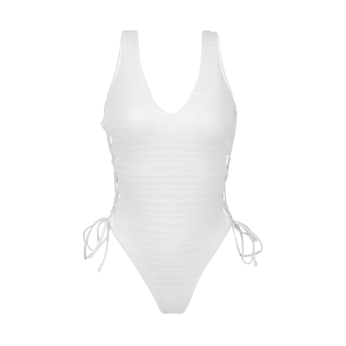 Product Front: Rio De Sol Maiô Memphis-White Zoe