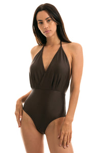 Model Front: Rio De Sol Maiô Meteorite Transpassado
