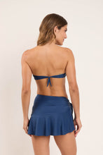 Carregar imagem no visualizador da galeria, Model Back: Rio De Sol Saia Mini Skirt Navy
