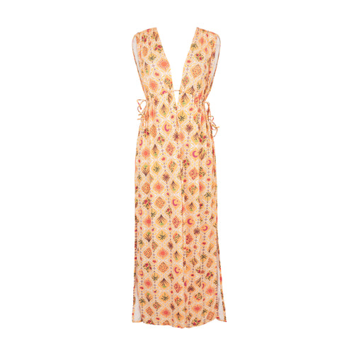 Product Front: Rio De Sol Vestido De Praia Mosaico Long Dress Soleil