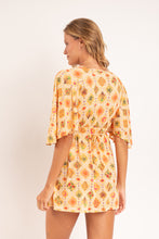 Carregar imagem no visualizador da galeria, Model Back: Rio De Sol Mini Dress Mosaico Mini Dress
