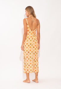 Model Back: Rio De Sol Vestido De Praia Mosaico Saida Yara