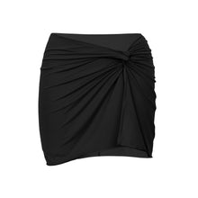 Carregar imagem no visualizador da galeria, Product Front: Rio De Sol Saia Nero Skirt-Knot
