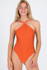 Gallery: Rio De Sol Maiô Paprica High-Neck