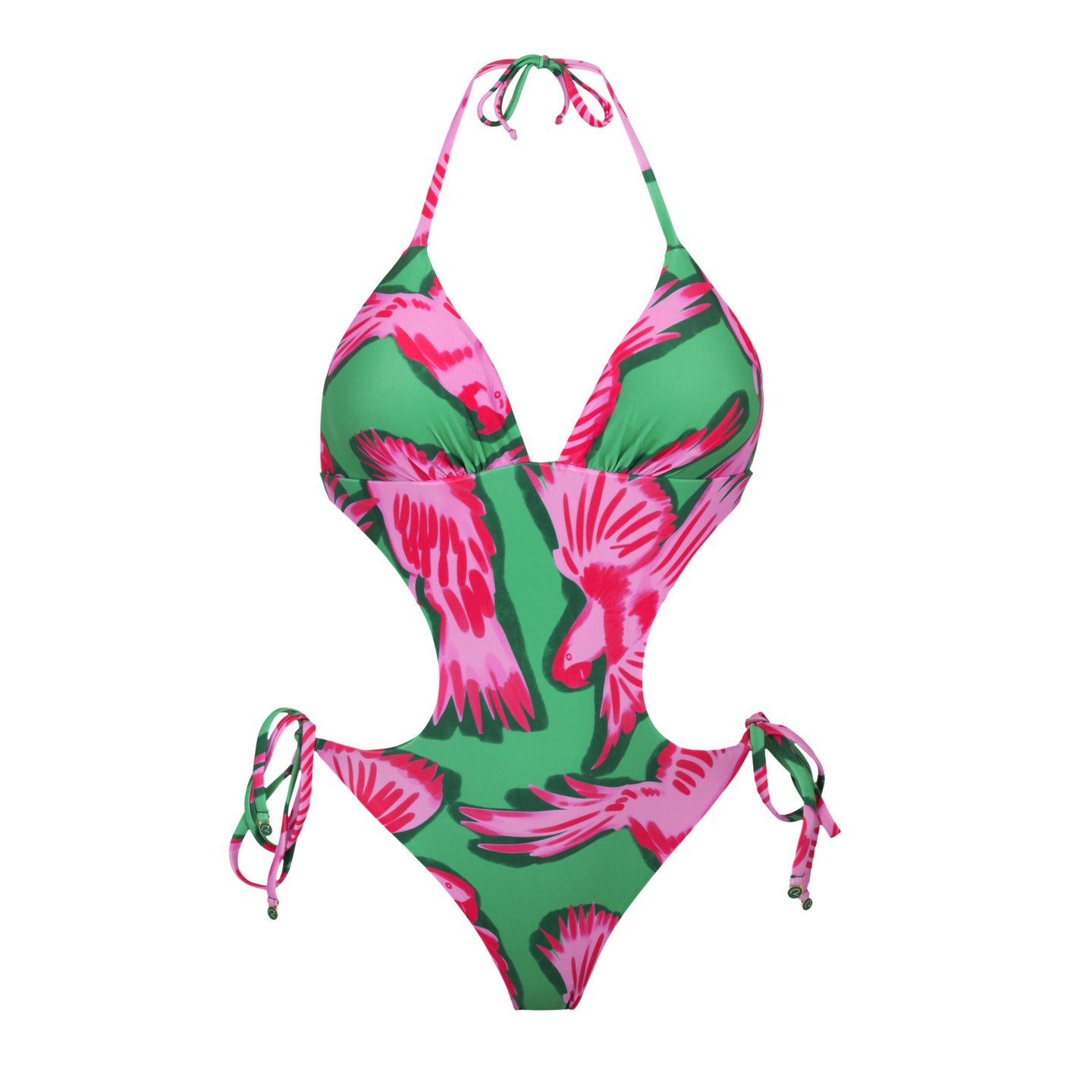 Product Front: Rio De Sol Maiô Parrots Trikini