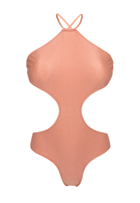 Product Front: Rio De Sol Maiô Rose Body Decote