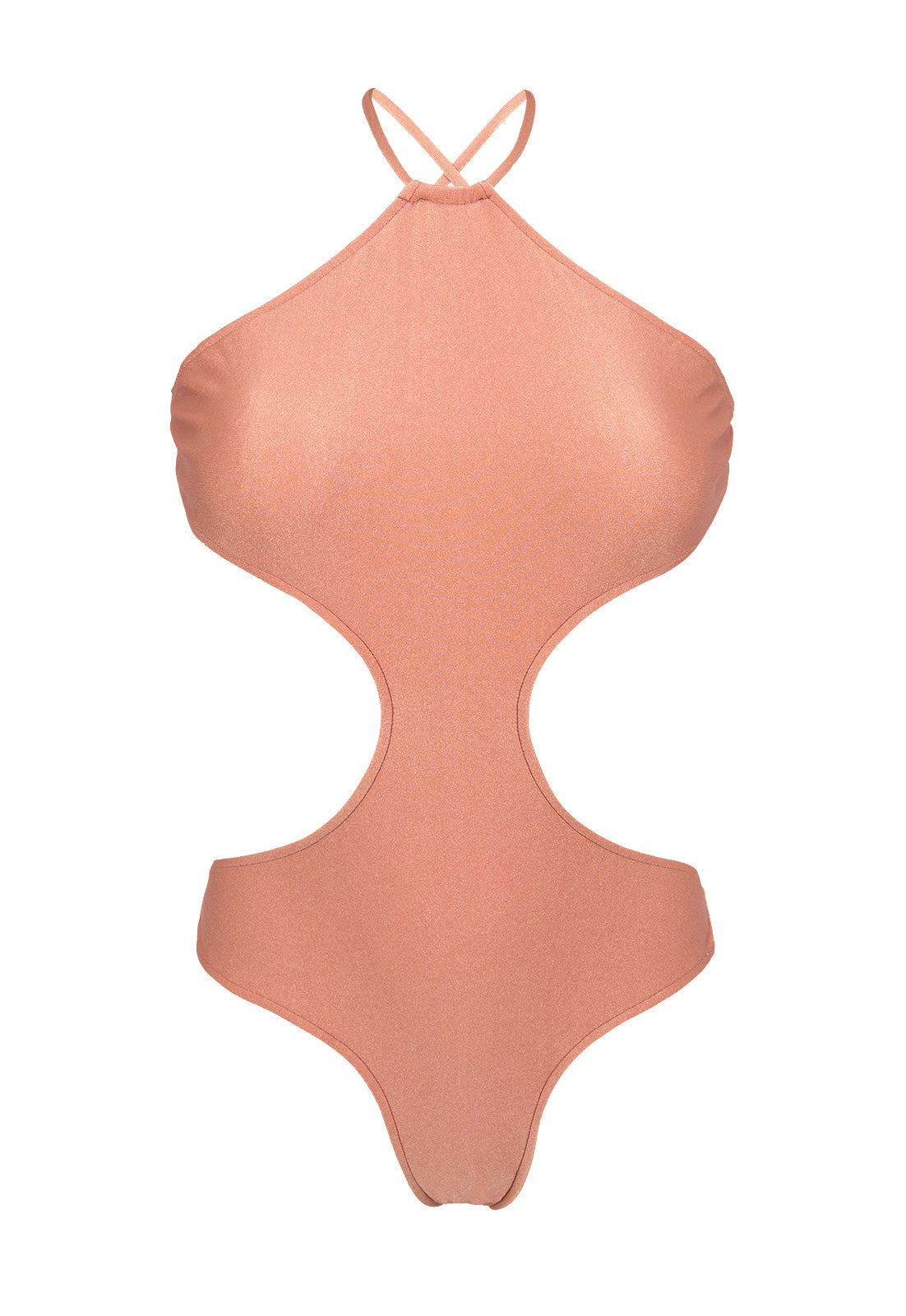 Product Front: Rio De Sol Maiô Rose Body Decote