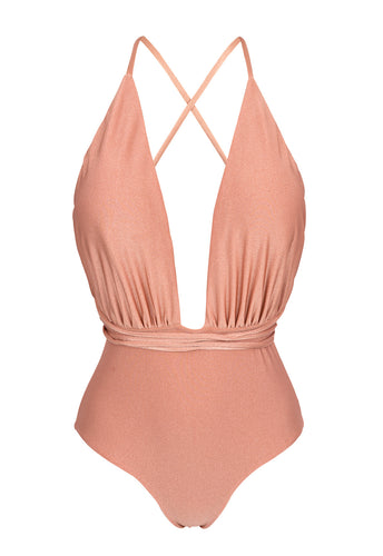 Product Front: Rio De Sol Maiô Rose New Vegas