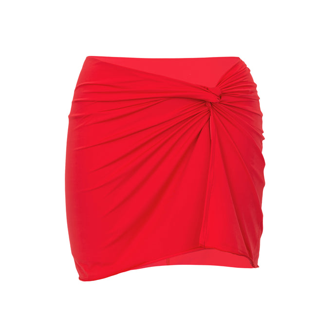 Product Front: Rio De Sol Saia Rouge Skirt-Knot