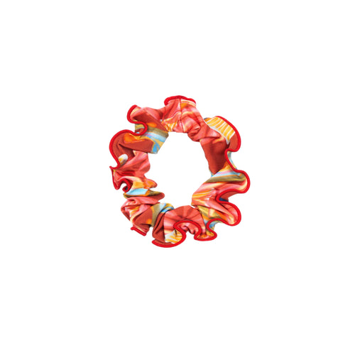 Product Front: Rio De Sol Xuxinha (Acessório De Cabelo) Sea-Bloom Scrunchie