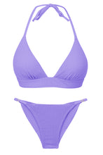 Carregar imagem no visualizador da galeria, Product Front: Rio De Sol Set Set Bora-Lavanda Tri-Cos Cheeky-Fixa
