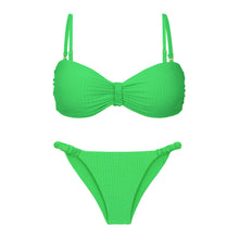 Carregar imagem no visualizador da galeria, Product Front: Rio De Sol Set Set Dots-Energy Bandeau-Crispy Cheeky-Crispy
