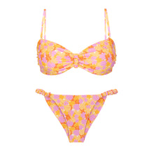 Carregar imagem no visualizador da galeria, Product Front: Rio De Sol Set Set Dreamy Bandeau-Crispy Cheeky-Crispy
