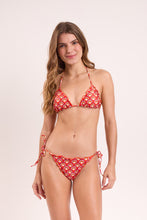 Carregar imagem no visualizador da galeria, Model Front: Rio De Sol Set Set Floral-Scales Frufru Frufru-Fio
