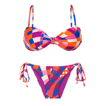 Carregar imagem no visualizador da galeria, Product Front: Rio De Sol Set Set Funny Bandeau-Joy Lacinho
