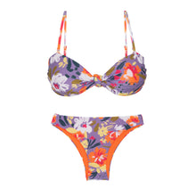 Carregar imagem no visualizador da galeria, Product Front: Rio De Sol Set Set Garden-Flower Bandeau-Joy Essential
