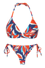 Carregar imagem no visualizador da galeria, Product Front: Rio De Sol Set Set Leaves Tri-Cos Cheeky-Micro
