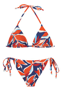 Product Front: Rio De Sol Set Set Leaves Tri-Inv Cheeky-Tie