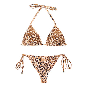 Product Front: Rio De Sol Set Set Leopard Tri-Inv Cheeky-Tie