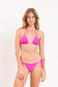 Model Front: Rio De Sol Set Set Malibu-Rosa Tri-Inv Cheeky-Tie