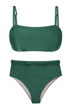 Carregar imagem no visualizador da galeria, Product Front: Rio De Sol Set Set Palace Bandeau-Reto Hotpants
