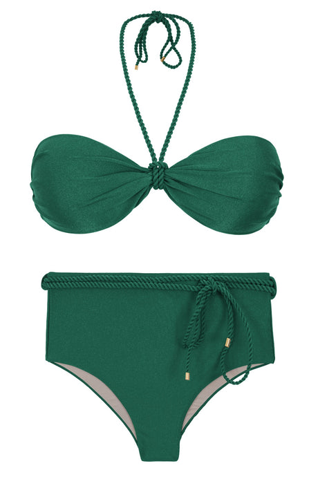 Product Front: Rio De Sol Set Set Palace Twist Belted-High-Waist