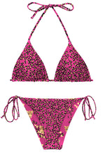 Carregar imagem no visualizador da galeria, Product Back: Rio De Sol Set Set Roar-Pink Tri-Inv Ibiza-Comfy
