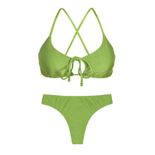 Carregar imagem no visualizador da galeria, Product Front: Rio De Sol Set Set Shimmer-Botanica Tank-Tie Nice-Fio

