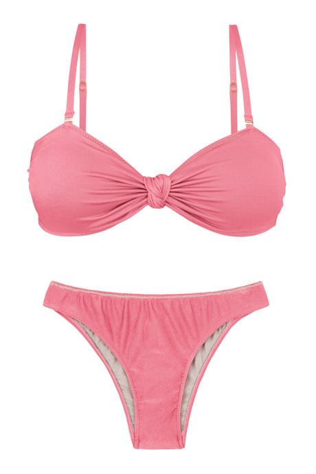 Product Front: Rio De Sol Set Set Shimmer-Confetti Bandeau-Joy Essential