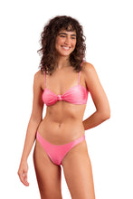 Carregar imagem no visualizador da galeria, Model Front: Rio De Sol Set Set Shimmer-Confetti Bandeau-Joy Essential
