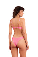 Carregar imagem no visualizador da galeria, Model Back: Rio De Sol Set Set Shimmer-Confetti Bandeau-Joy Essential
