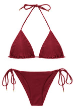 Carregar imagem no visualizador da galeria, Product Front: Rio De Sol Set Set Shimmer-Divino Tri-Rope Cheeky-Rope
