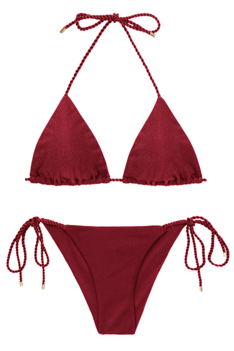 Product Front: Rio De Sol Set Set Shimmer-Divino Tri-Rope Cheeky-Rope