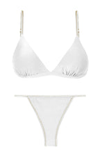 Carregar imagem no visualizador da galeria, Product Front: Rio De Sol Set Set Shimmer-White Tri-Fixo California
