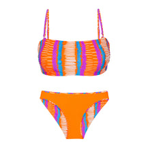 Carregar imagem no visualizador da galeria, Product Back: Rio De Sol Set Set Stripes Bandeau-Reto Essential-Comfy
