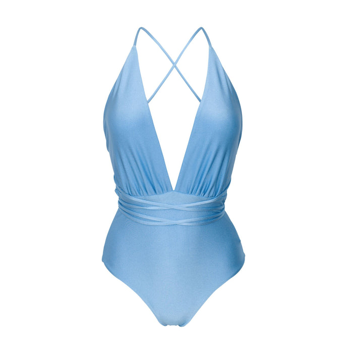 Product Front: Rio De Sol Maiô Shimmer-Baltic-Sea New Vegas