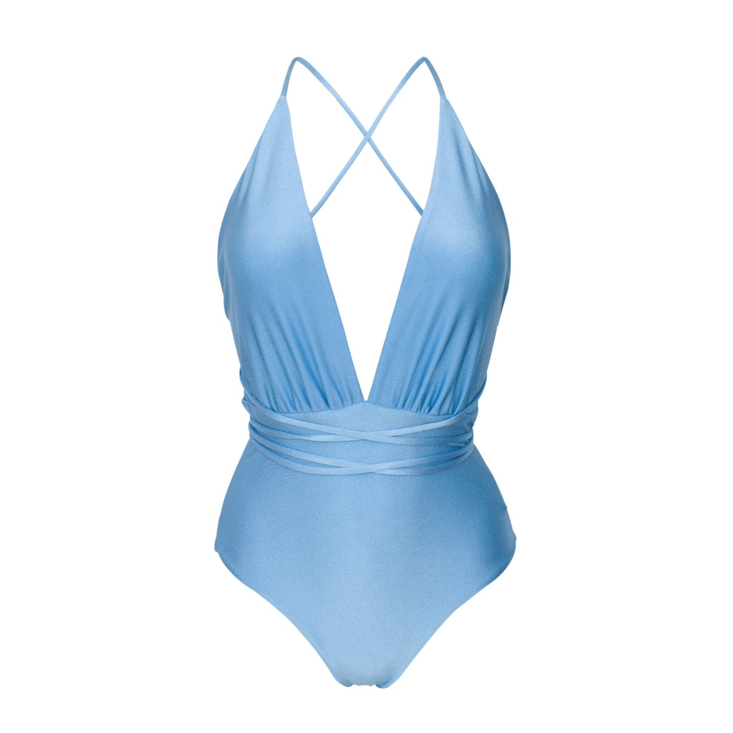 Product Front: Rio De Sol Maiô Shimmer-Baltic-Sea New Vegas