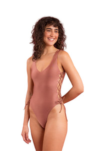 Image 04: Rio De Sol Maiô Shimmer-Copper Zoe