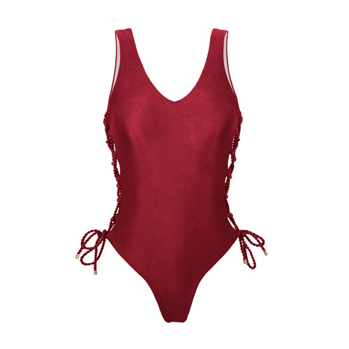 Product Front: Rio De Sol Maiô Shimmer-Divino Zoe