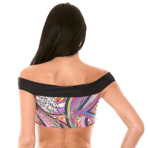 Model Back: Rio De Sol Soutien Soutien Samarcanda Offshoulder