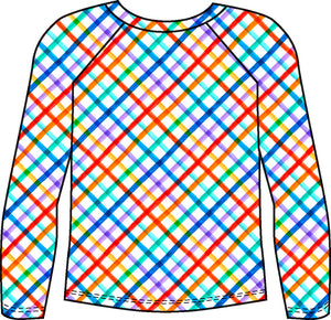 Model Front: Rio De Sol Fato De Banho Menino Square Rash-Guard Kids