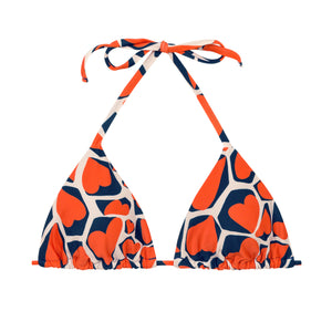 Product Front: Rio De Sol Soutien Top Amore-Red Tri-Inv