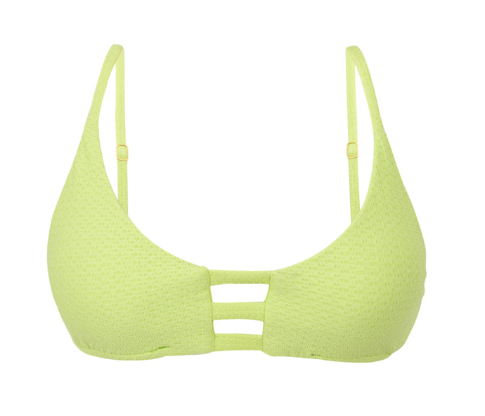 Product Front: Rio De Sol Soutien Top Bora-Citrus Bra-Trio