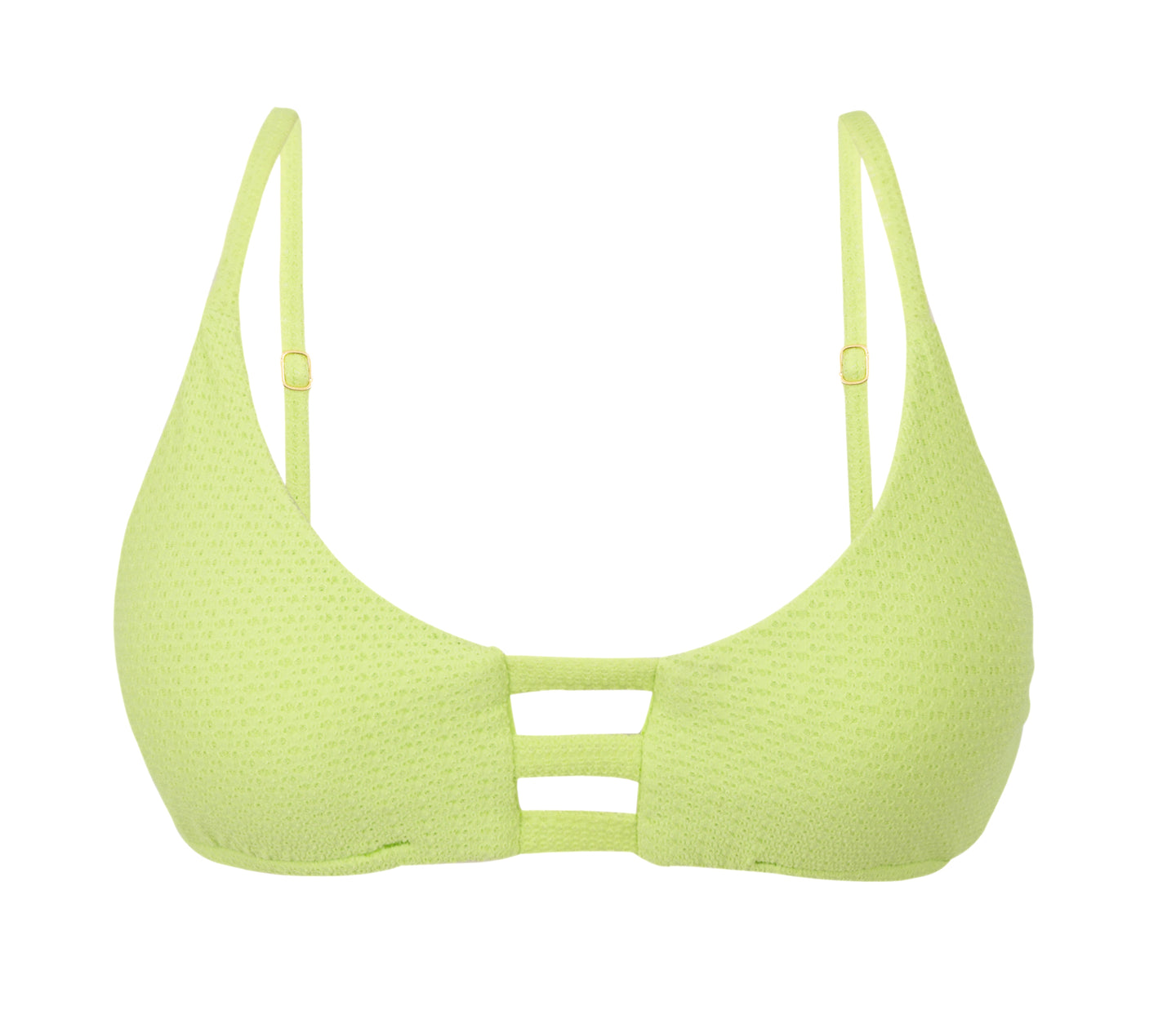 Product Front: Rio De Sol Soutien Top Bora-Citrus Bra-Trio
