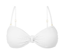 Carregar imagem no visualizador da galeria, Product Front: Rio De Sol Soutien Top Bora-White Bandeau-Joy
