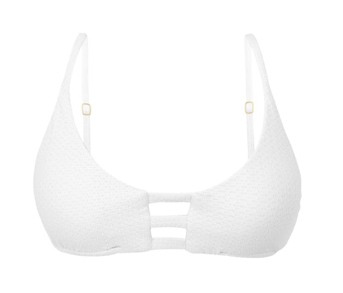 Product Front: Rio De Sol Soutien Top Bora-White Bra-Trio