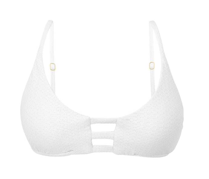Product Front: Rio De Sol Soutien Top Bora-White Bra-Trio