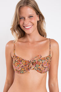 Gallery: Rio De Sol Soutien Top Bouquet Balconet-Tie