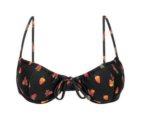 Product Front: Rio De Sol Soutien Top Cashew Balconet-Tie